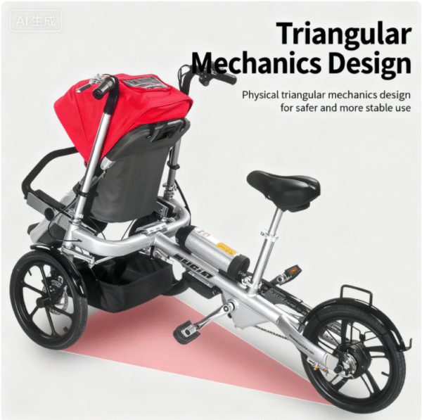 uozinexl family cargo bike mold 8 electric stroller bike 3wheels bike for kids
